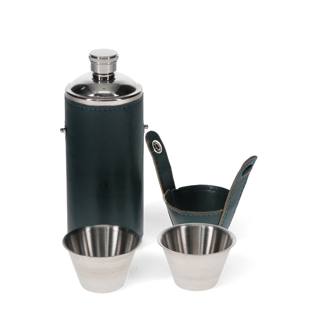 Gourde acier inoxydable 220ml - avec 2 tasses