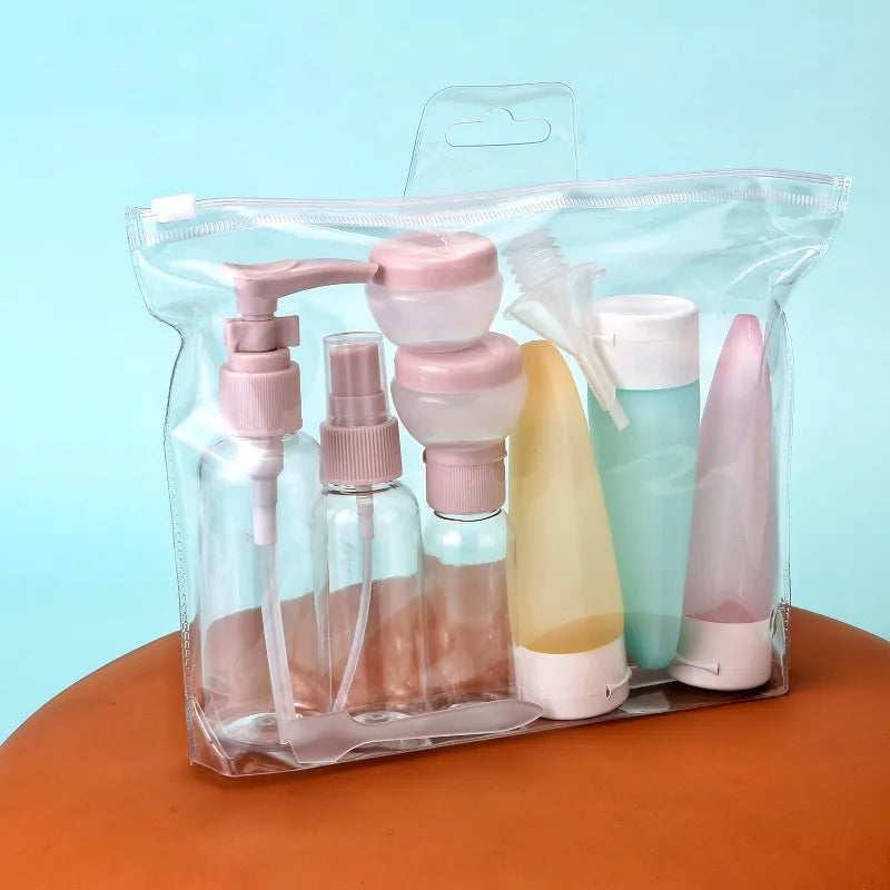 Set de contenants de voyage réutilisables