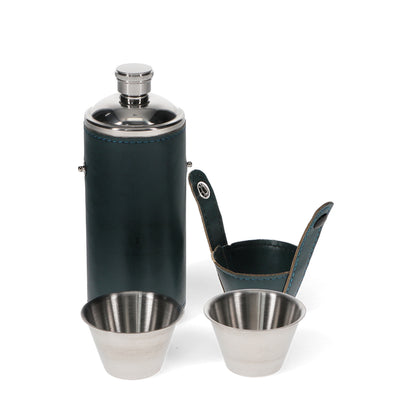 Gourde acier inoxydable 220ml - avec 2 tasses
